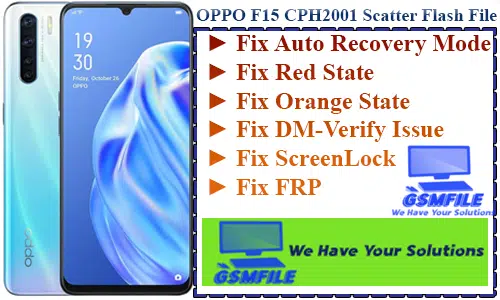 OPPO F15 CPH2001 Scatter Flash File Stock Rom