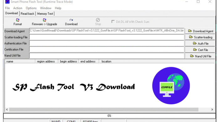 SP FlashTool v3.1344 Download Windows