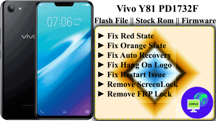 Vivo Y81 Vivo 1803 Flash File