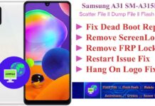 Samsung A31 Flash File || SM-A315F Scatter Dump Samsung A31 Flash File || SM-A315F Scatter File
