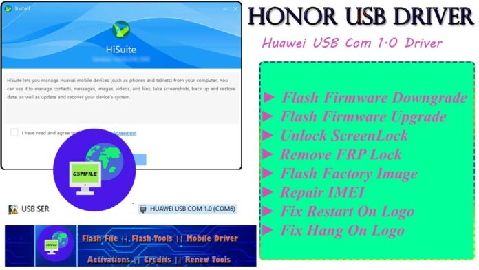 Honor Usb Driver || Huawei Usb Com 1.0 Driver