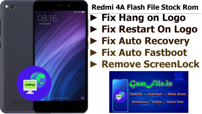 Xiaomi Redmi 4A Rolex Flash File Download