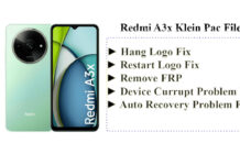 Redmi A3x Klein Pac File Redmi a3x klein pac file for unbrick device, dead boot repair